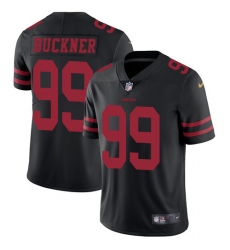 Youth Nike San Francisco 49ers #99 DeForest Buckner Elite Black Alternate NFL Jersey
