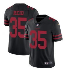 Youth Nike San Francisco 49ers #35 Eric Reid Elite Black NFL Jersey