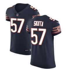 Men's Nike Chicago Bears #57 Dan Skuta Navy Blue Team Color Vapor Untouchable Elite Player NFL Jersey