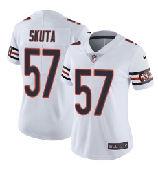 Women's Nike Chicago Bears #57 Dan Skuta Elite White NFL Jersey