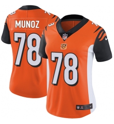 Women's Nike Cincinnati Bengals #78 Anthony Munoz Elite Orange Alternate NFL Jersey