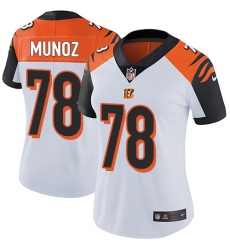 Women's Nike Cincinnati Bengals #78 Anthony Munoz Elite White NFL Jersey