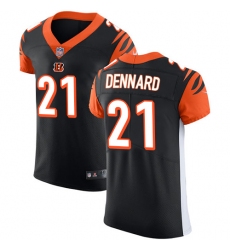 Men's Nike Cincinnati Bengals #21 Darqueze Dennard Black Team Color Vapor Untouchable Elite Player NFL Jersey