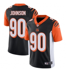 Youth Nike Cincinnati Bengals #90 Michael Johnson Elite Black Team Color NFL Jersey