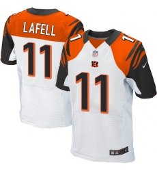 Men's Nike Cincinnati Bengals #11 Brandon LaFell Elite White NFL Jersey