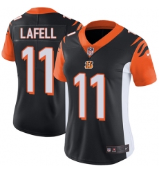 Women's Nike Cincinnati Bengals #11 Brandon LaFell Elite Black Team Color NFL Jersey