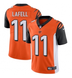 Youth Nike Cincinnati Bengals #11 Brandon LaFell Vapor Untouchable Limited Orange Alternate NFL Jersey