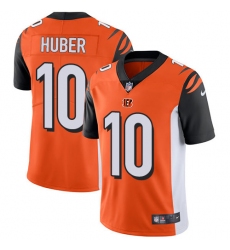 Youth Nike Cincinnati Bengals #10 Kevin Huber Vapor Untouchable Limited Orange Alternate NFL Jersey