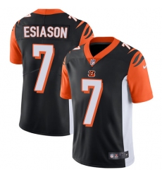 Youth Nike Cincinnati Bengals #7 Boomer Esiason Elite Black Team Color NFL Jersey