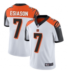 Youth Nike Cincinnati Bengals #7 Boomer Esiason Elite White NFL Jersey