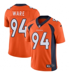 Youth Nike Denver Broncos #94 DeMarcus Ware Elite Orange Team Color NFL Jersey