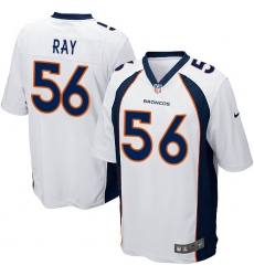 Men's Nike Denver Broncos #56 Shane Ray Game White NFL Jersey