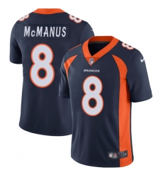 Youth Nike Denver Broncos #8 Brandon McManus Elite Navy Blue Alternate NFL Jersey