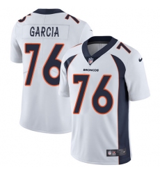 Youth Nike Denver Broncos #76 Max Garcia Elite White NFL Jersey