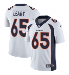 Youth Nike Denver Broncos #65 Ronald Leary White Vapor Untouchable Limited Player NFL Jersey