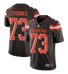 Youth Nike Cleveland Browns #73 Joe Thomas Elite Brown Team Color NFL Jersey