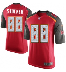 Men's Nike Tampa Bay Buccaneers #88 Luke Stocker Game Red Team Color NFL Jersey