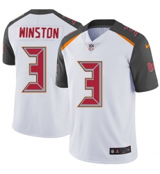 Youth Nike Tampa Bay Buccaneers #3 Jameis Winston Elite White NFL Jersey
