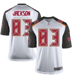 Men's Nike Tampa Bay Buccaneers #83 Vincent Jackson Game White NFL Jersey