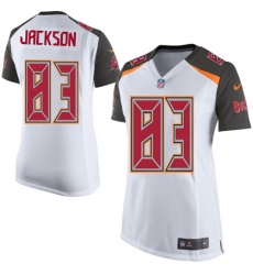 Women's Nike Tampa Bay Buccaneers #83 Vincent Jackson Game White NFL Jersey
