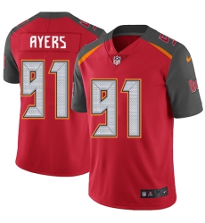 Youth Nike Tampa Bay Buccaneers #91 Robert Ayers Elite Red Team Color NFL Jersey