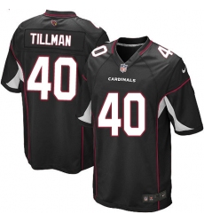 Men's Nike Arizona Cardinals #40 Pat Tillman Game Black Alternate NFL Jersey
