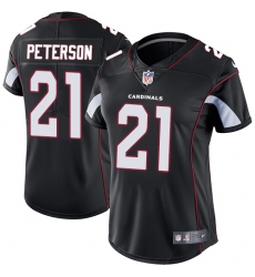 Women's Nike Arizona Cardinals #21 Patrick Peterson Elite Black Alternate NFL Jersey