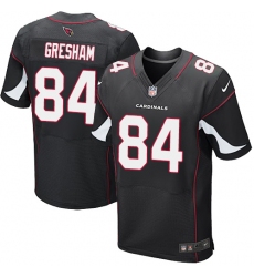 Men's Nike Arizona Cardinals #84 Jermaine Gresham Elite Black Alternate NFL Jersey