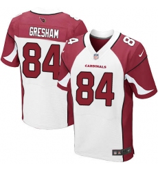 Men's Nike Arizona Cardinals #84 Jermaine Gresham Elite White NFL Jersey