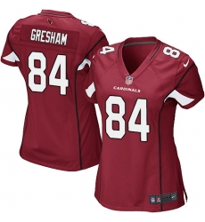 Women's Nike Arizona Cardinals #84 Jermaine Gresham Game Red Team Color NFL Jersey