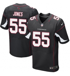 Men's Nike Arizona Cardinals #55 Chandler Jones Elite Black Alternate NFL Jersey
