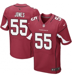Men's Nike Arizona Cardinals #55 Chandler Jones Elite Red Team Color NFL Jersey