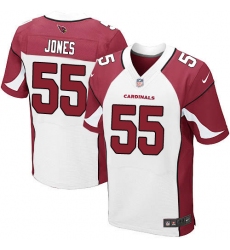 Men's Nike Arizona Cardinals #55 Chandler Jones Elite White NFL Jersey