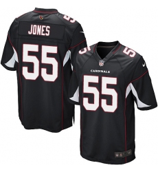 Men's Nike Arizona Cardinals #55 Chandler Jones Game Black Alternate NFL Jersey