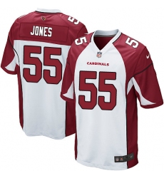 Men's Nike Arizona Cardinals #55 Chandler Jones Game White NFL Jersey