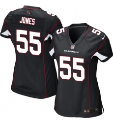 Women's Nike Arizona Cardinals #55 Chandler Jones Game Black Alternate NFL Jersey