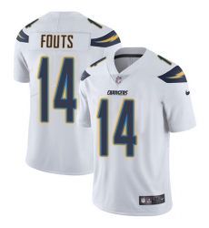 Youth Nike Los Angeles Chargers #14 Dan Fouts White Vapor Untouchable Limited Player NFL Jersey