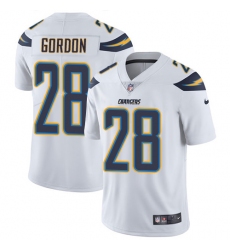 Youth Nike Los Angeles Chargers #28 Melvin Gordon Elite White NFL Jersey