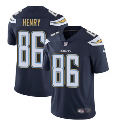 Men's Nike Los Angeles Chargers #86 Hunter Henry Navy Blue Team Color Vapor Untouchable Limited Player NFL Jersey