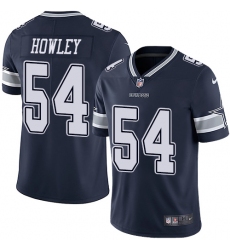 Youth Nike Dallas Cowboys #54 Chuck Howley Navy Blue Team Color Vapor Untouchable Limited Player NFL Jersey