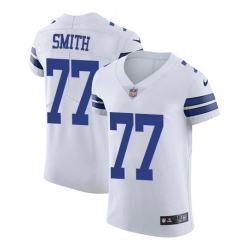 Men's Nike Dallas Cowboys #77 Tyron Smith Elite White NFL Jersey