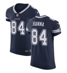 Men's Nike Dallas Cowboys #84 James Hanna Navy Blue Team Color Vapor Untouchable Elite Player NFL Jersey