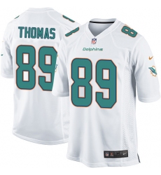 Youth Nike Miami Dolphins #89 Julius Thomas Game White NFL Jersey
