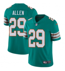 Youth Nike Miami Dolphins #29 Nate Allen Elite Aqua Green Alternate NFL Jersey