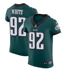 Men's Nike Philadelphia Eagles #92 Reggie White Midnight Green Team Color Vapor Untouchable Elite Player NFL Jersey