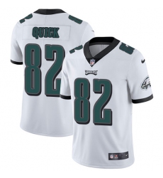 Youth Nike Philadelphia Eagles #82 Mike Quick White Vapor Untouchable Limited Player NFL Jersey
