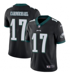 Youth Nike Philadelphia Eagles #17 Harold Carmichael Black Alternate Vapor Untouchable Limited Player NFL Jersey