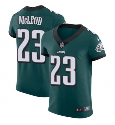 Men's Nike Philadelphia Eagles #23 Rodney McLeod Midnight Green Team Color Vapor Untouchable Elite Player NFL Jersey