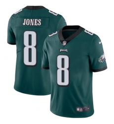 Men's Nike Philadelphia Eagles #8 Donnie Jones Midnight Green Team Color Vapor Untouchable Limited Player NFL Jersey