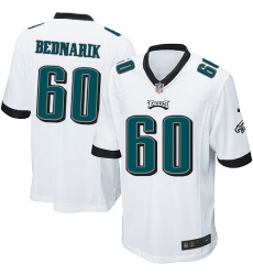 Men's Nike Philadelphia Eagles #60 Chuck Bednarik Game White NFL Jersey